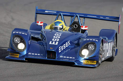 Team Essex har fredag været i top 3 blandt LMP2-bilerne.